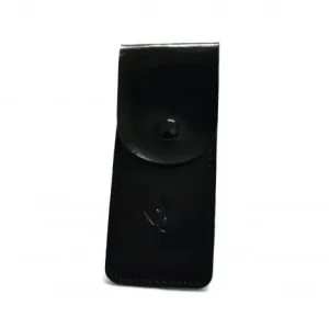 Funda de piel vegana para maquinilla de afeitar Negra